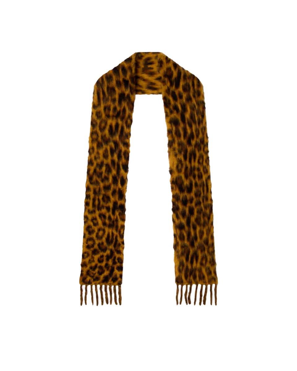 OBEY LEOPARD SCARF 