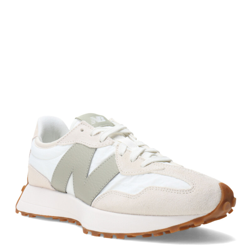 Championes de Mujer New Balance Life Style Mode Gris - Blanco - Verde Oliva
