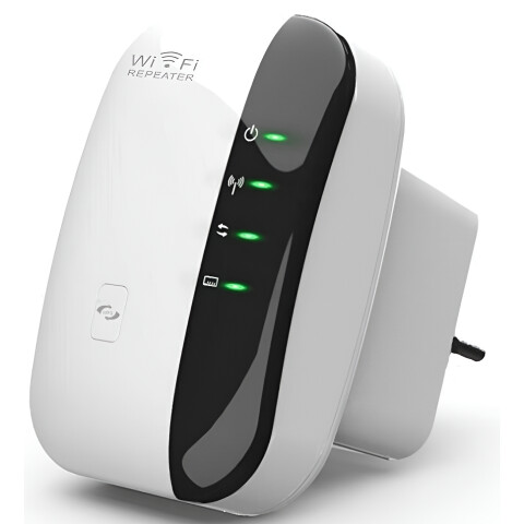 Extensor Repetidor Wifi Inalámbrico Amplificador 300 Mbps Color Blanco
