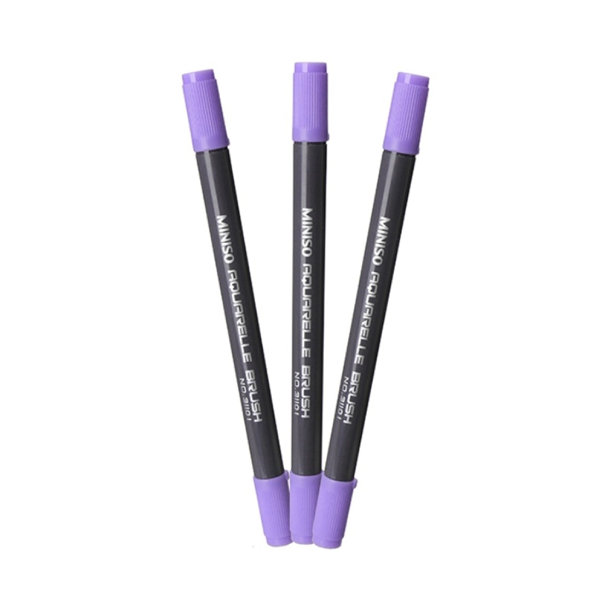 Marcador doble punta - violeta 