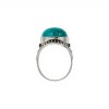 Anillo Oval - Plata 925-Turquesa-AN4698 conpiedra
