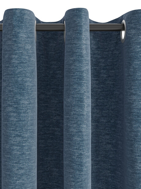 Cortina NESVATN 1x140x300 chenilla azul Cortina NESVATN 1x140x300 chenilla azul