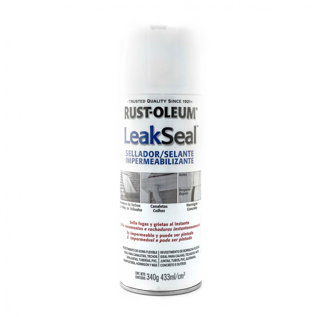AEROSOL RUST OLEUM SELLADOR FLEX CAUCHO BLANCO- 340GRS - N/A 