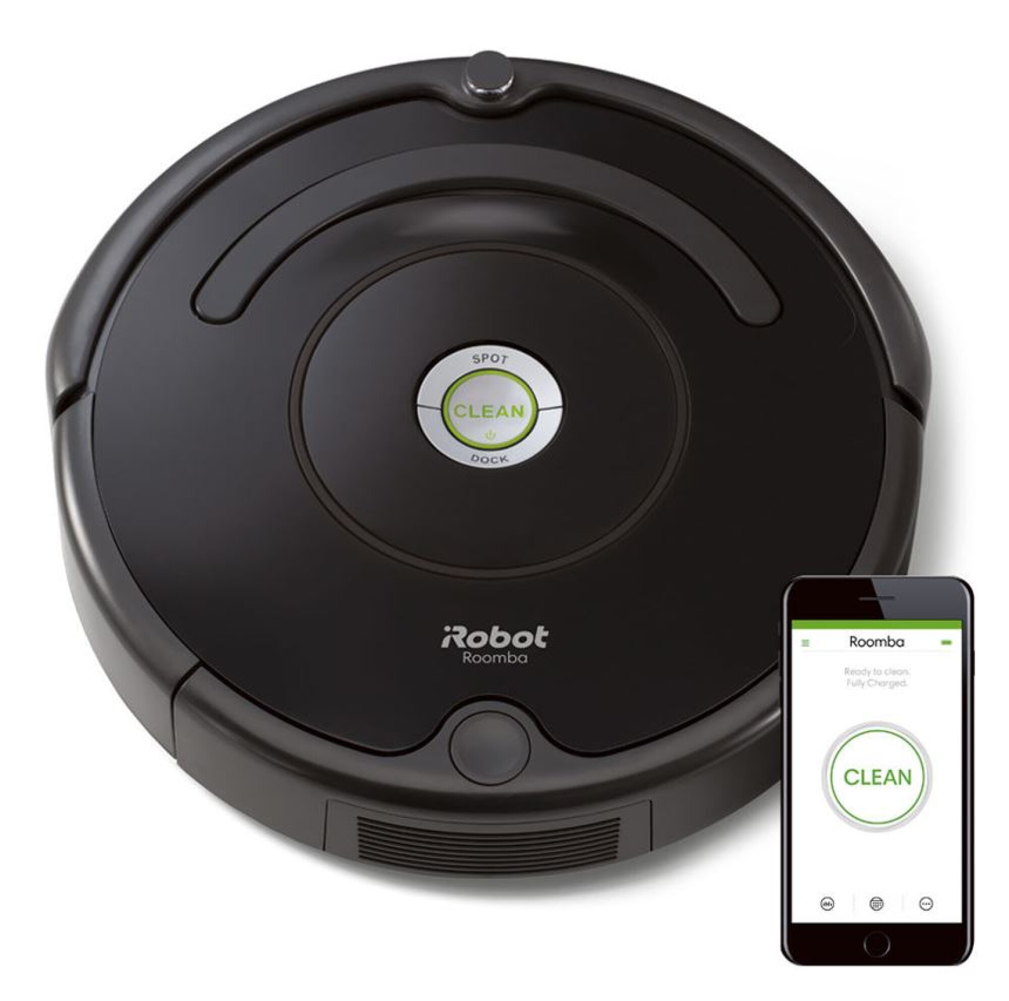 Aspiradora Irobot Roomba 675 Sistema de Limpieza Patentado de Tres Fases -  001 — Universo Binario