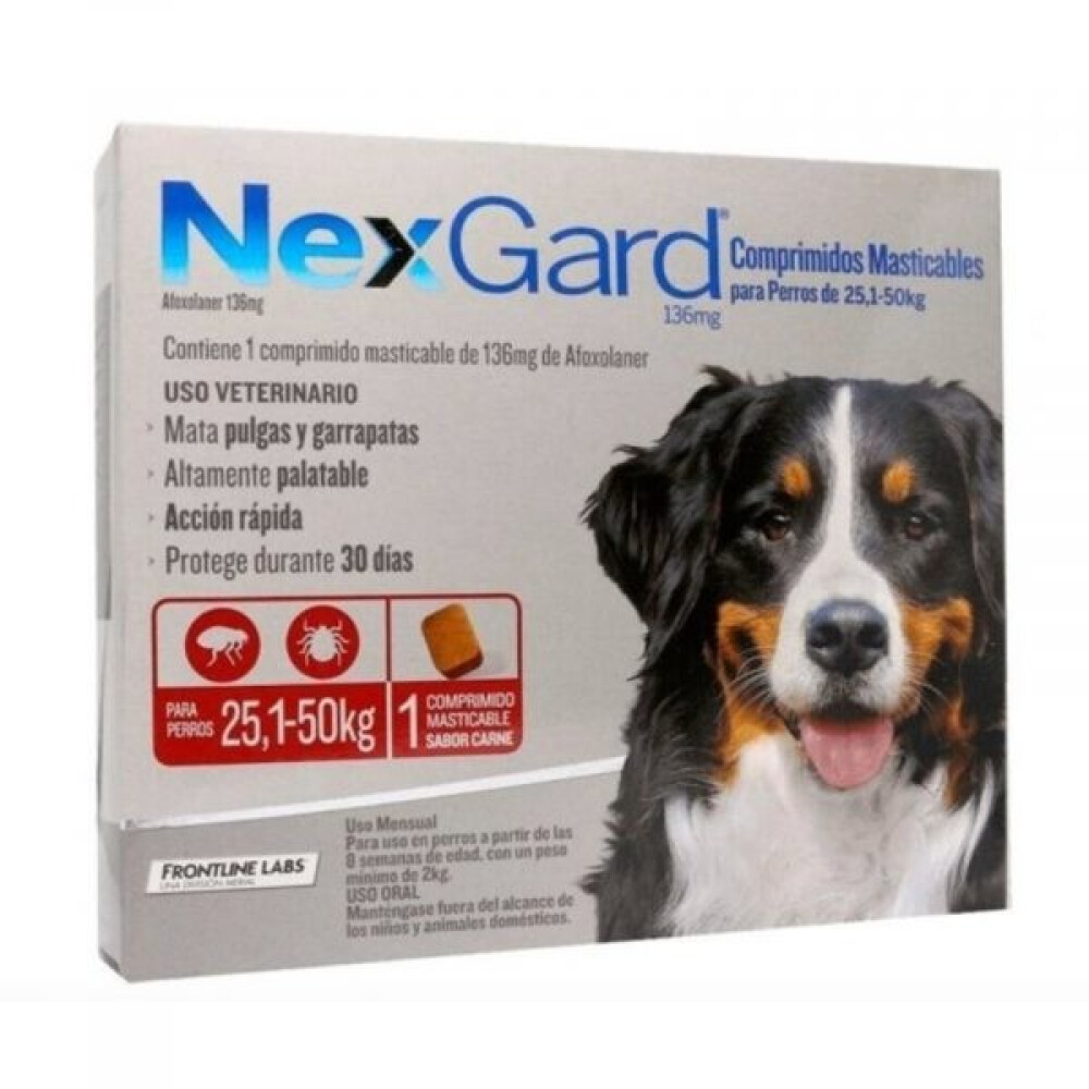 NEXGARD BOEHRINGER INGELHEIM 25 A 50 KG NEXGARD BOEHRINGER INGELHEIM 25 A 50 KG