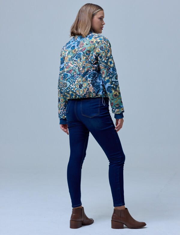 Chaqueta Capitoneada MULTI/VERDE