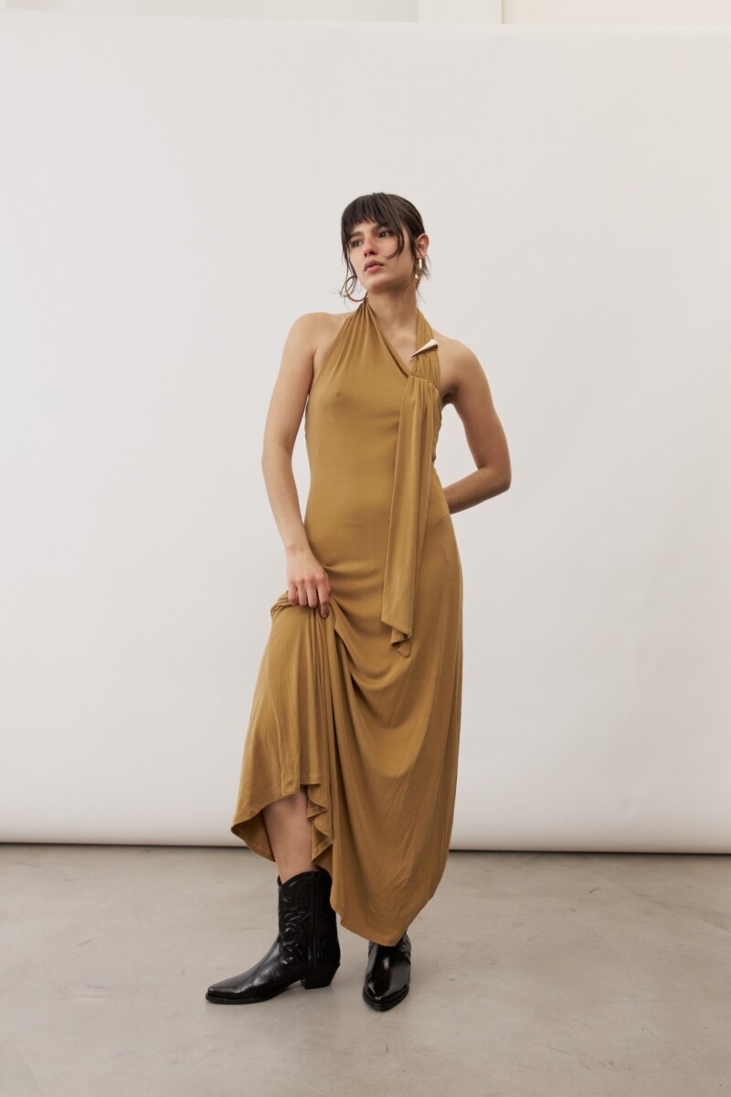 Vestido Petja - MOSTAZA 