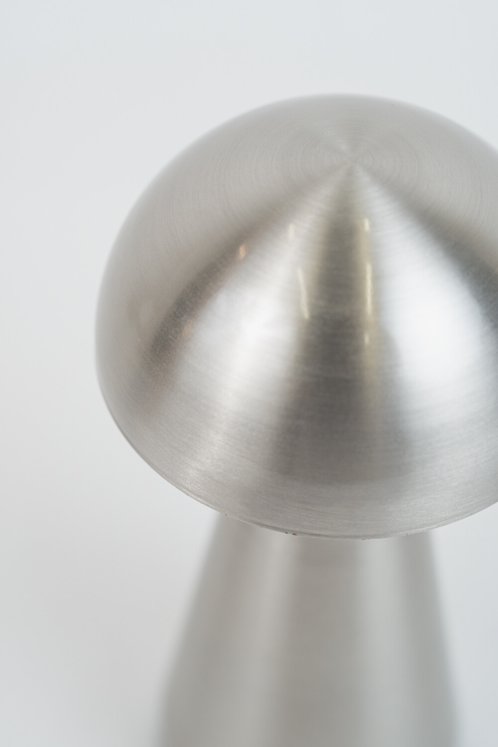 Lampara De Mesa Auma, Touch Usb Plateado