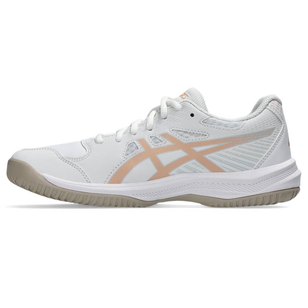 Zapatillas Tenis Court Slide 4 Mujer White/cantaloupe