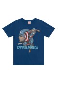 Remera Infantil. Azul Marino.