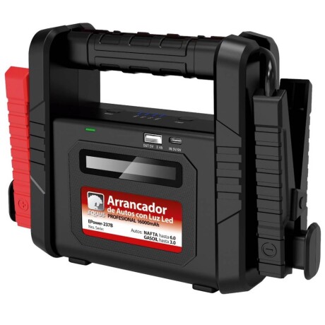 Arrancador Multifunción Portátil Equus EPOWER-237B 001
