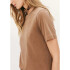 BLUSA MM FEM MARROM ESCURO