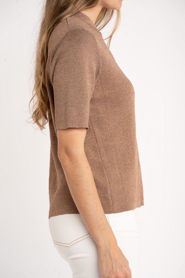 Sweater Algodon Manga Corta Arena