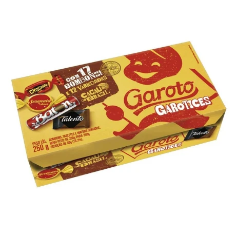 Bombonera Garoto Surtida 250G 001