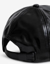 Caps Gorra Efecto Charol Negro - Negro