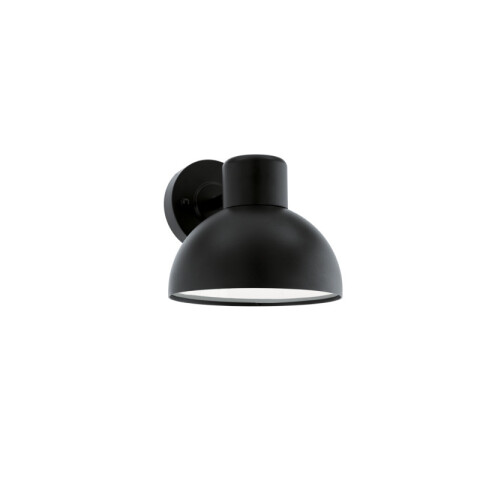 Aplique de pared campana negra 1XE27 IP44 ENTRIMO EG1130