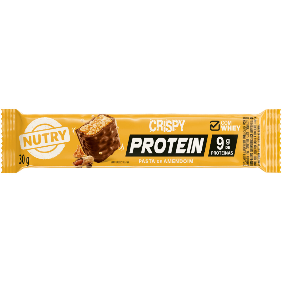 Barra Crispy Protein Mani Nutry 