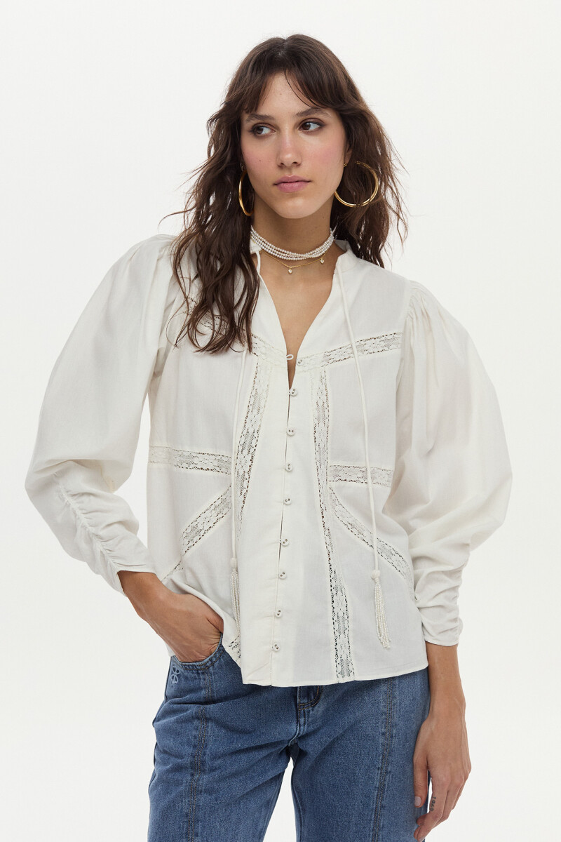 Blusa Marruecos Blanco