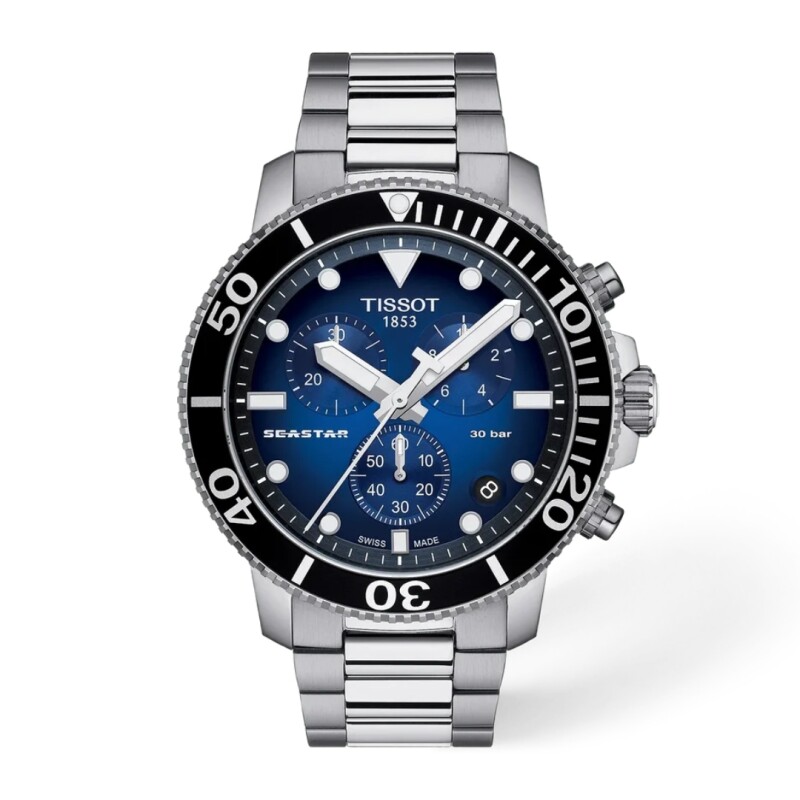 Reloj Tissot T1204171104101 Seastar 1000 45.5mm para hombre Reloj Tissot T1204171104101 Seastar 1000 45.5mm Para Hombre