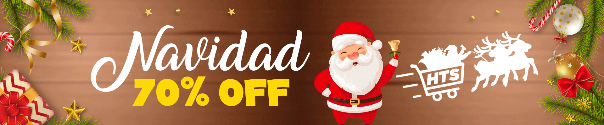 Navidad hasta 70% Off