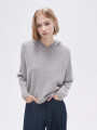 Sweater Plidi Gris Melange Medio
