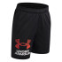 UA Tech Logo Shorts-GRN BLK-006