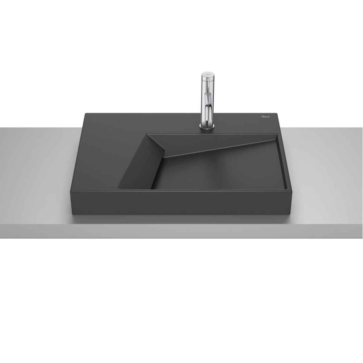 Lavatorio de Apoyo Geometric Negro 