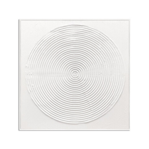 CUADRO CANVAS 80x80cm MARCO PINTURA CIRCULO CUADRO CANVAS 80x80cm MARCO PINTURA CIRCULO