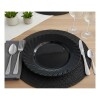 Plato Llano Negro 24cms -Trianon - Luminarc Plato Llano Negro 24cms -Trianon - Luminarc