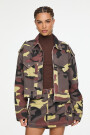 CHAQUETA DENIM CAMUFLADA Camuflado