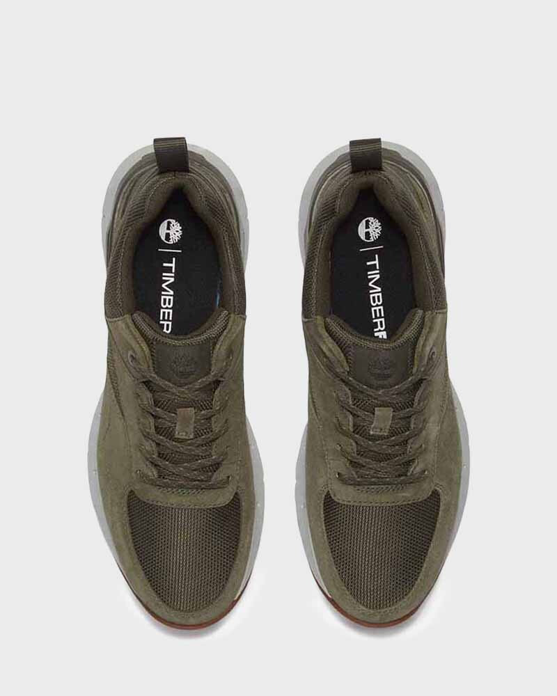 Zapatillas Timberland Voyager Park Low Hombre Dark Green Mesh