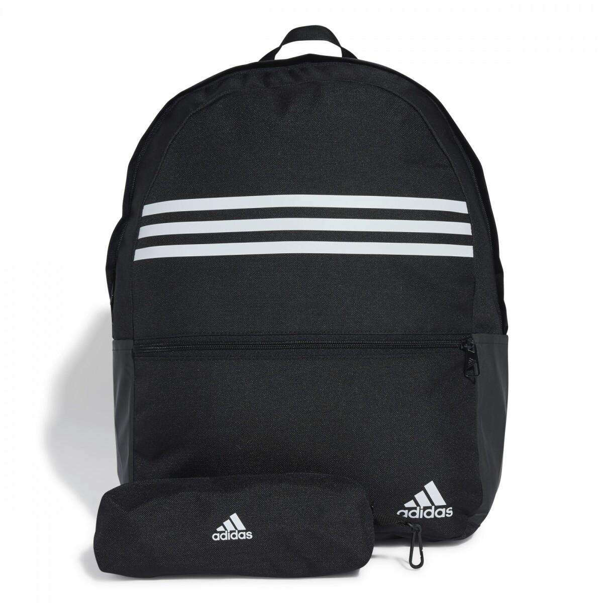 Mochila Classic Horizontal 3 bandas Unisex - Negro 
