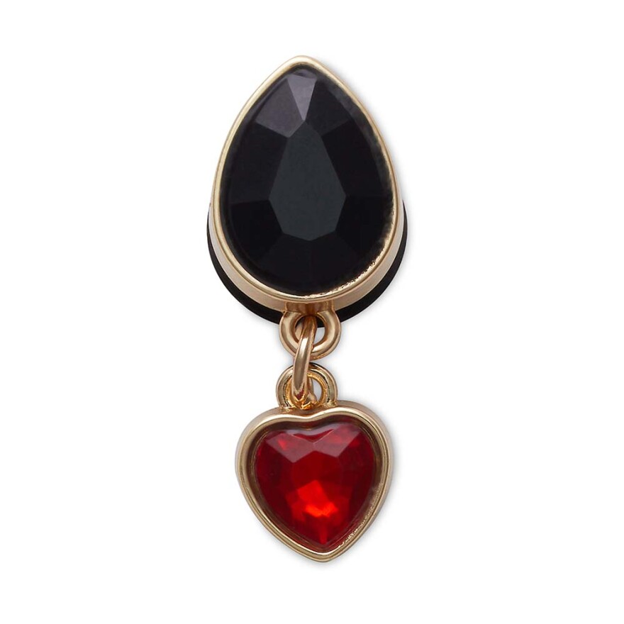 Jibbitz Dangle Ruby Heart Multicolor