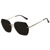 Lentes De Sol Chilli Beans Accesorios - Mujer Gradiente Verde/dorado