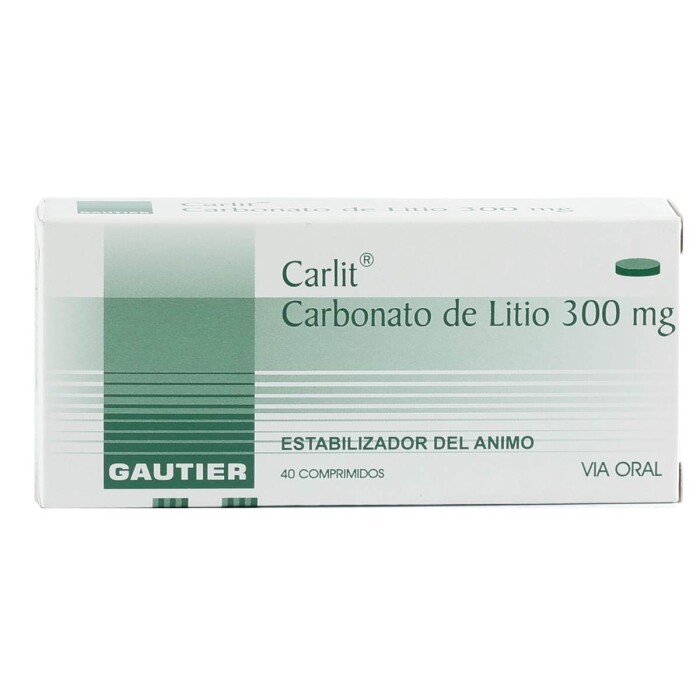 CARLIT 300 CJ X 40 COMPRIMIDOS única