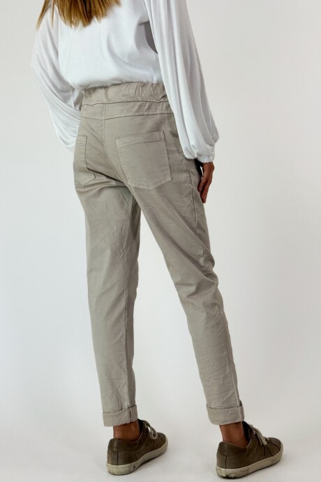 PANTALÓN FATMA Dorado - Camel