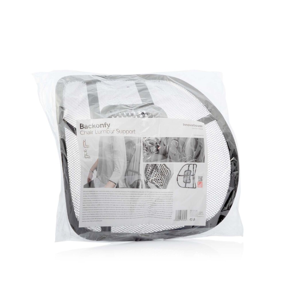 RESPALDO LUMBAR POLIESTER-Y-PVC NEGRO V0103128