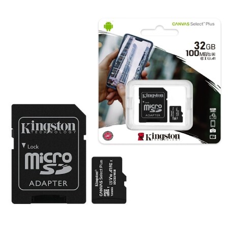 Memoria Micro Sd Kingston Select Plus 32GB Clase 10 001