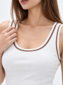 Musculosa Viran Marfil / Off White