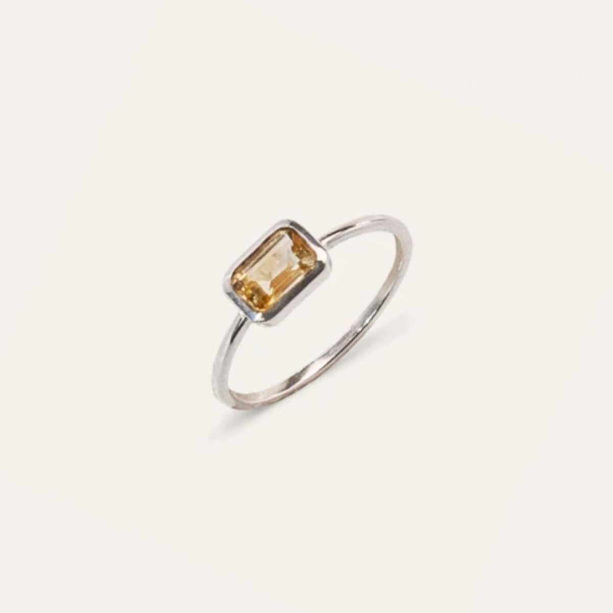 Anillo Frida Citrino - Plata 925 
