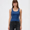 Musculosa Malisa Azul Piedra