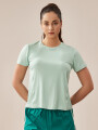 REMERA MOUTON AQUA