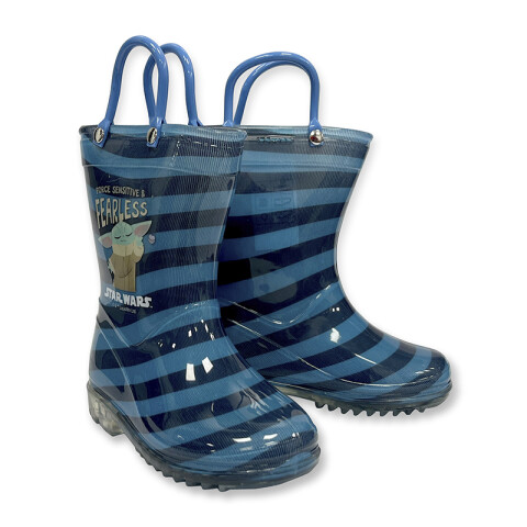 Botas de Lluvia Infantiles Baby Yoda Talle 24 al 29 U