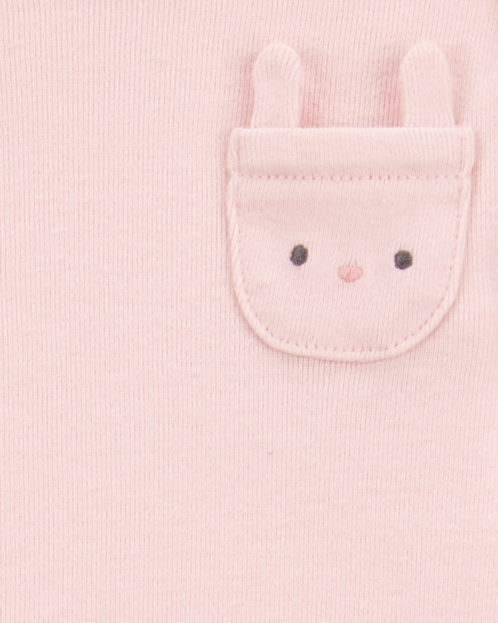 Pack cinco bodies de algodón, manga corta, rosadas Pack cinco bodies de algodón, manga corta, rosadas