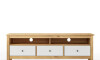 Rack TV 3 Cajones Madera Natural - Mari Blanco