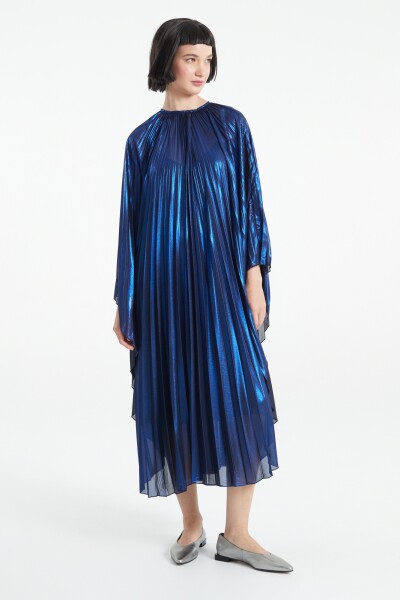 VESTIDO TIPO CAPA Azul