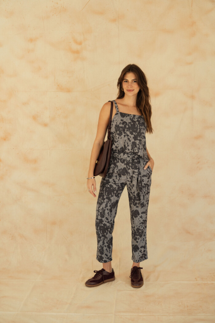 BLUSA ARIANNA GRAY MOOIRE DENIM BLUSA ARIANNA GRAY MOOIRE DENIM
