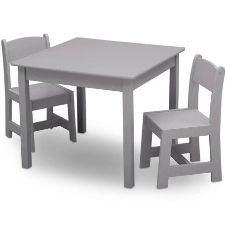 Juego de mesa y 2 sillas Wisly Gris