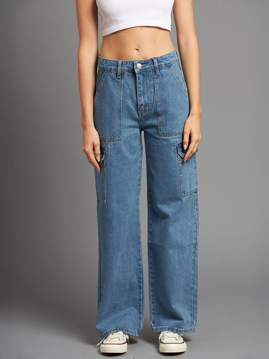 JEAN FIJI RUSTY - Azul 