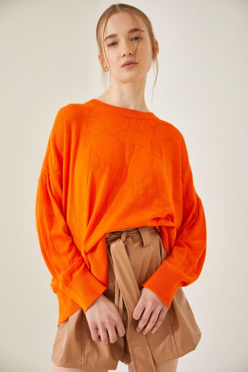 SWEATER SPRING - NARANJA 